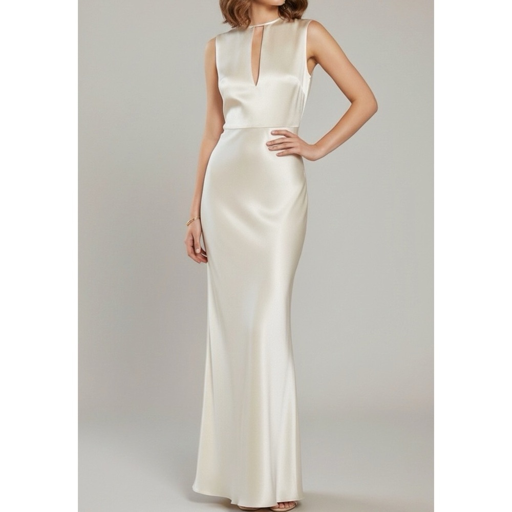 BEC & BRIDGE Sylvie Cut-Out Dress, Oyster, 2 (US)